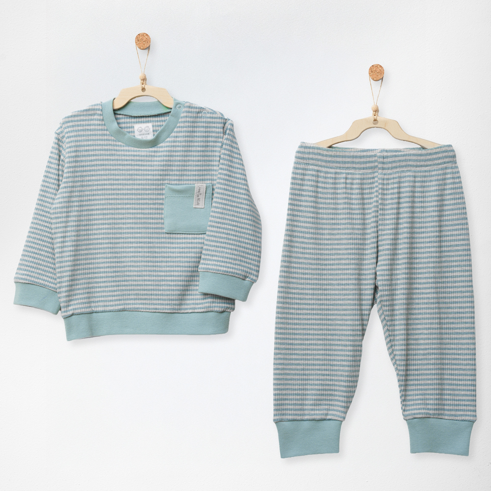 Bebek Takım 2 Pcs Set Bamboo Casual