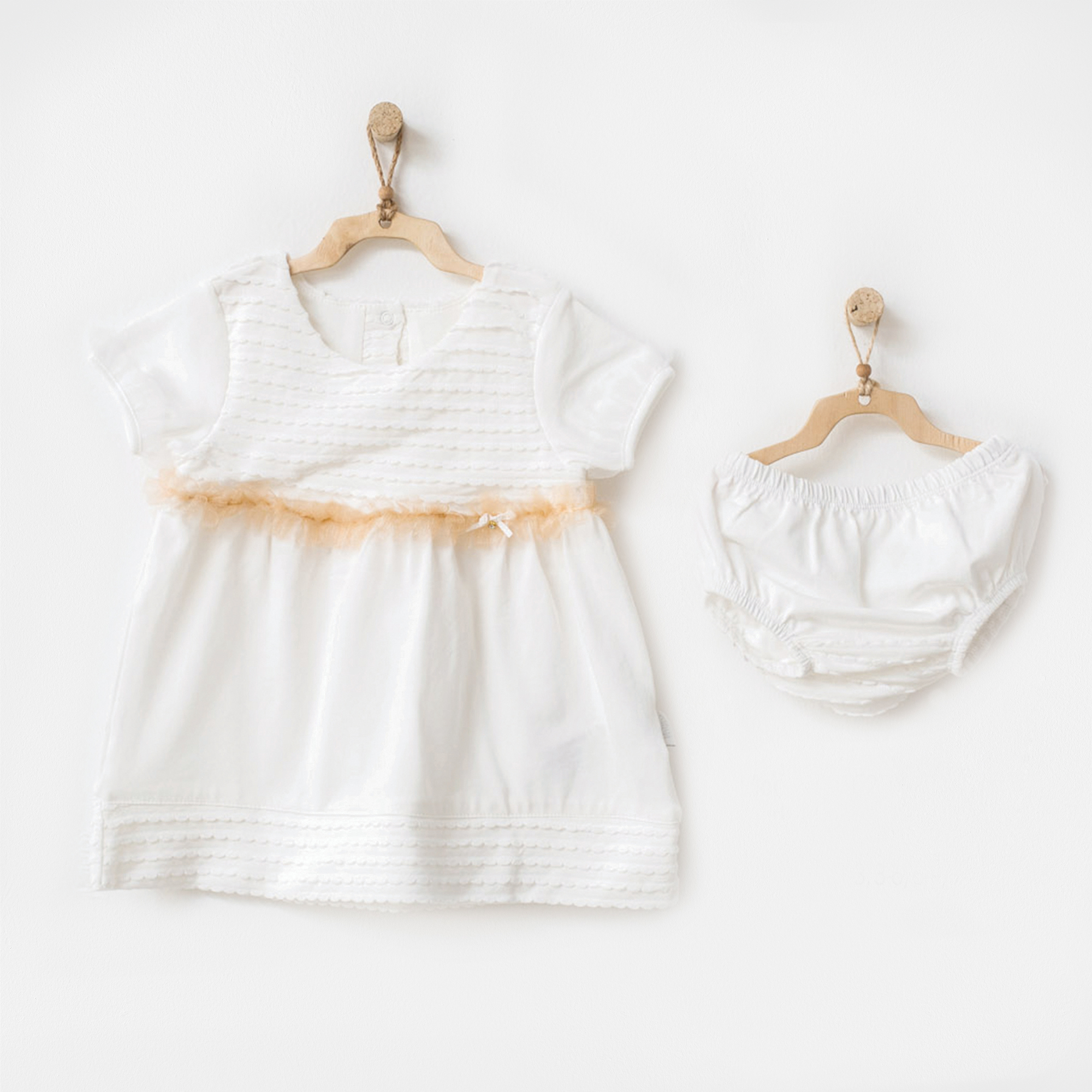 Bebek Elbise Dress Underpant Set Pineapple