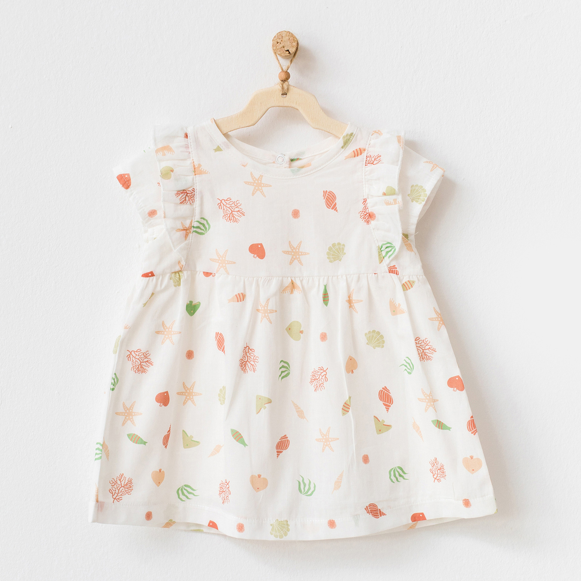 Bebek Elbise Dress Starfish And Friends