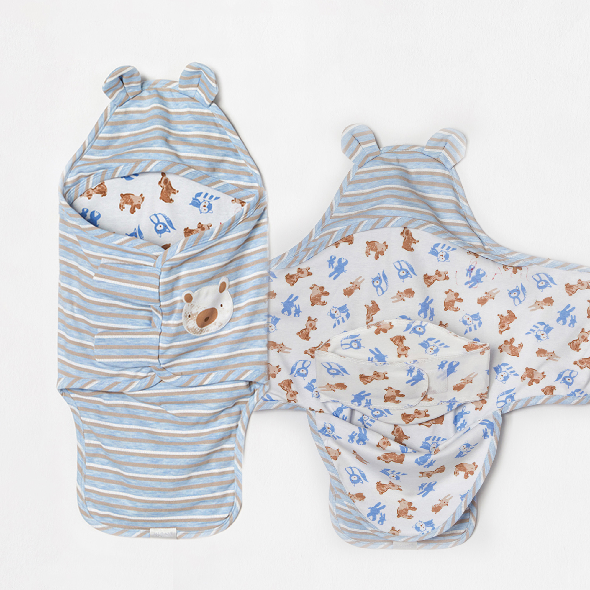 Bebek Kundak Swaddle Tiny Bear&Friends