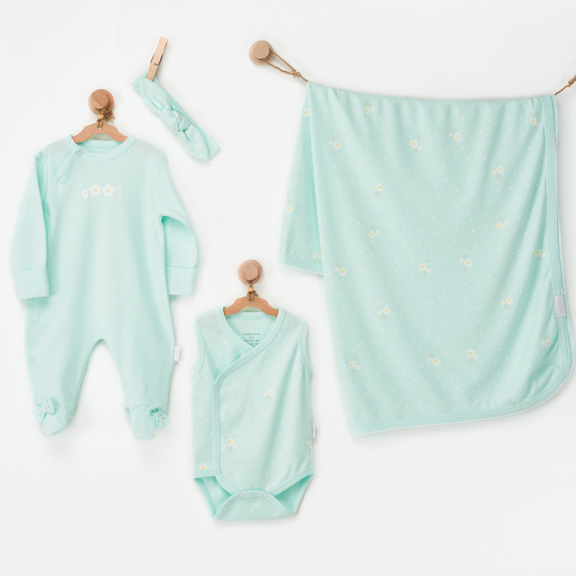 Bebek Takim 4 Pcs Set Summer Paradise