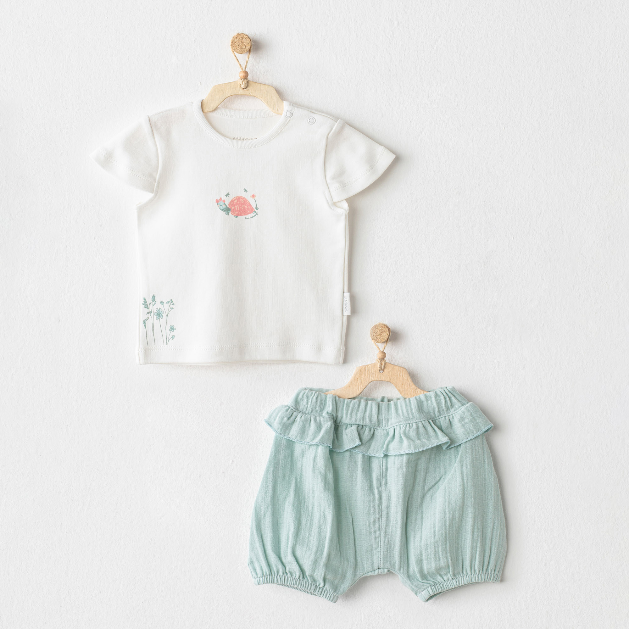 Bebek Takim 2 Pcs Set Love Holidays