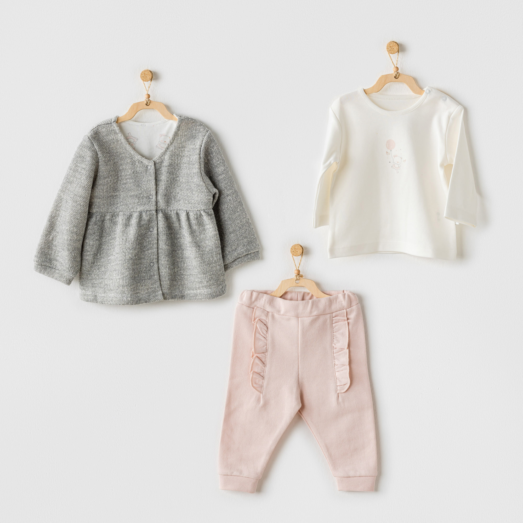 Bebek Takim 3 Pcs Set Ballerina