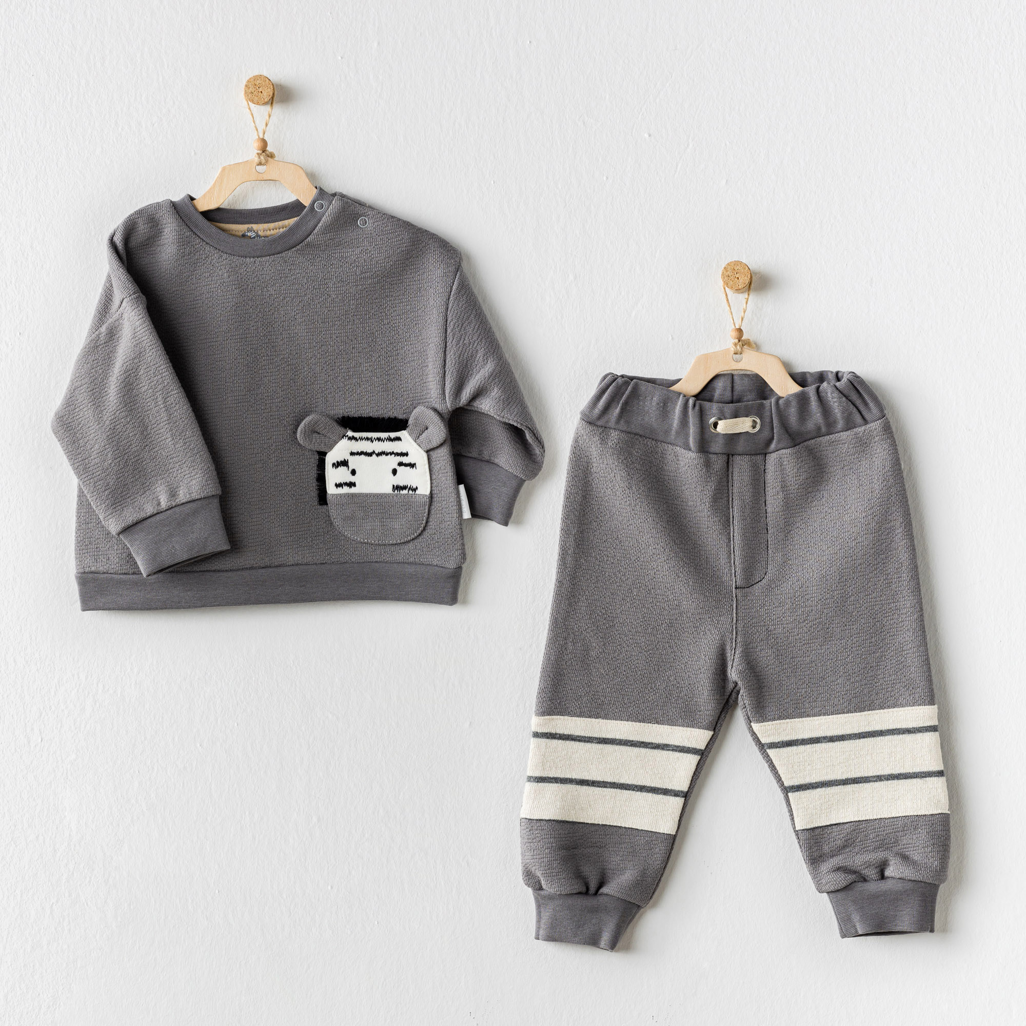 Bebek Takim 2 Pcs Set Little Zebra
