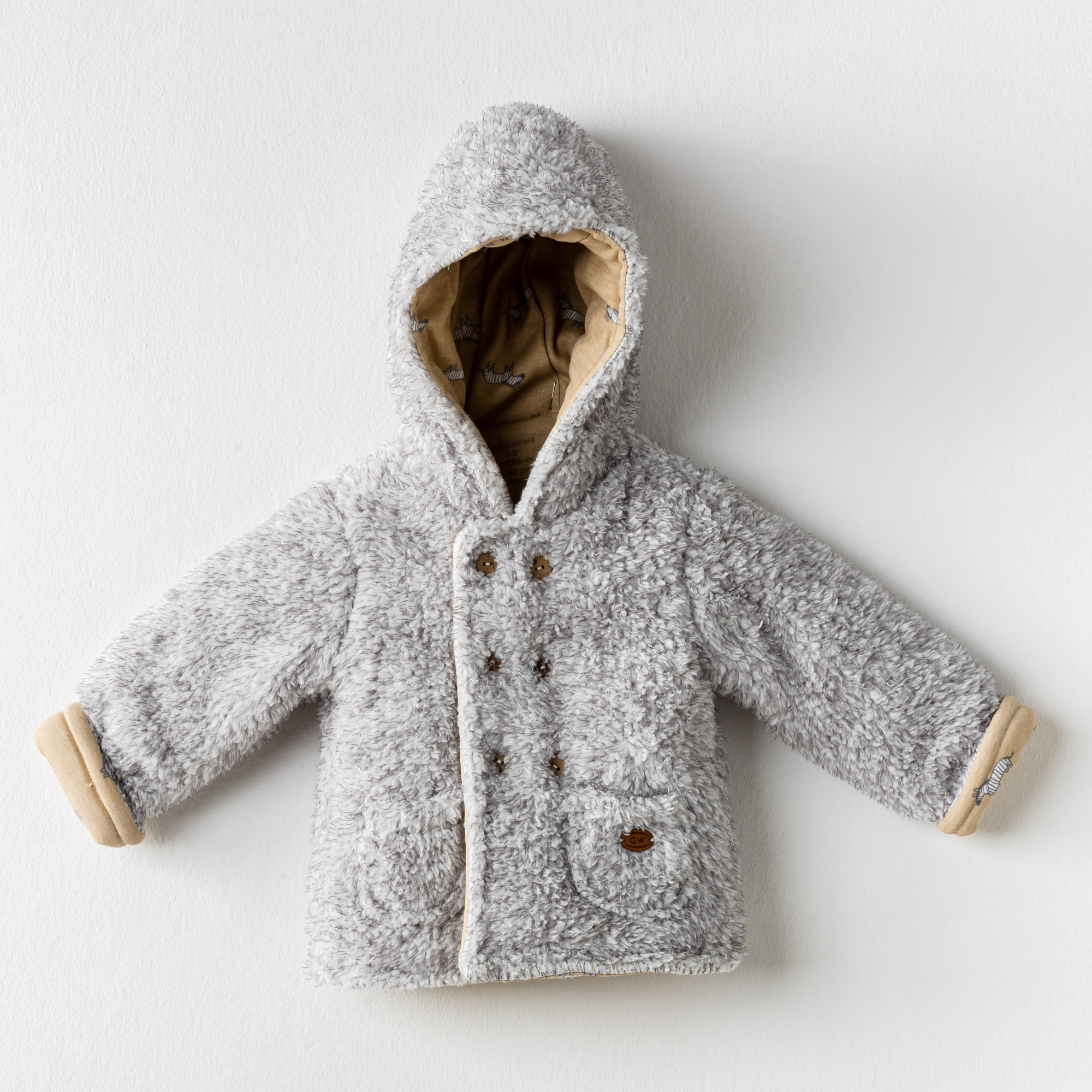 Bebek Mont Coat Welsoft Little Zebra