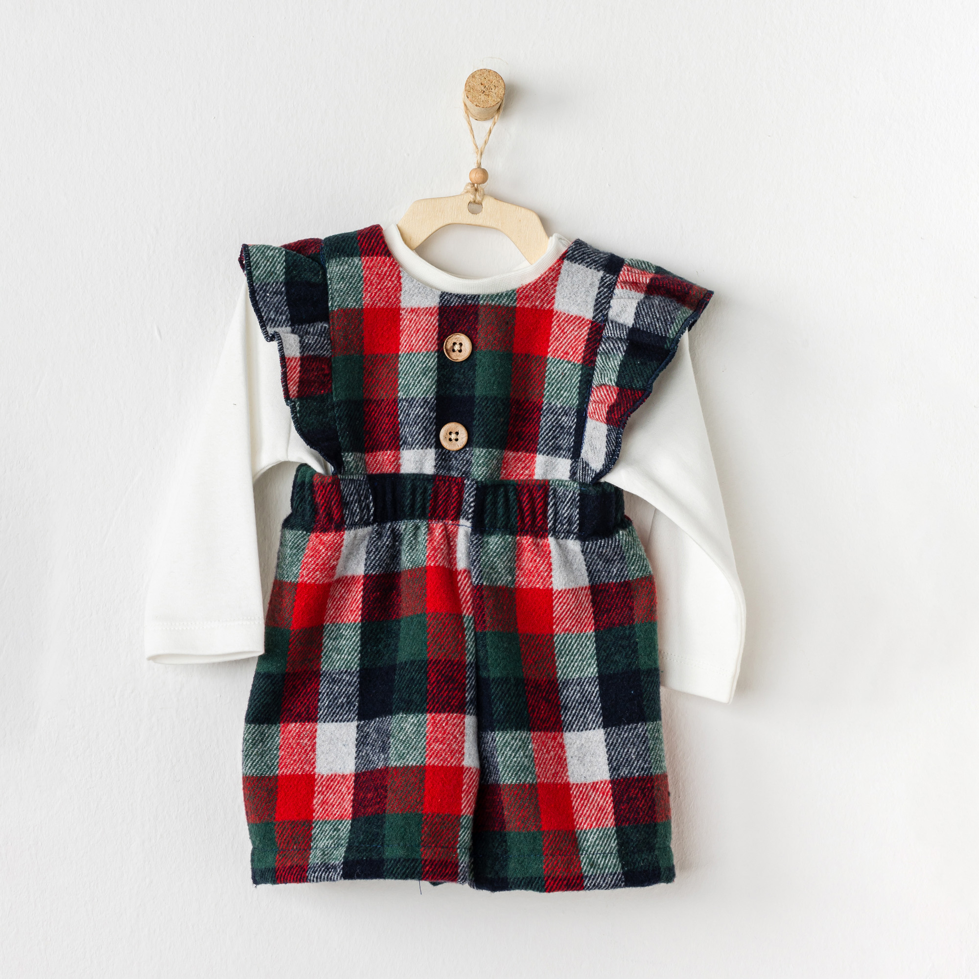 Bebek Şort Salopet Takim Short Salopet Sweatshirt Set New Year