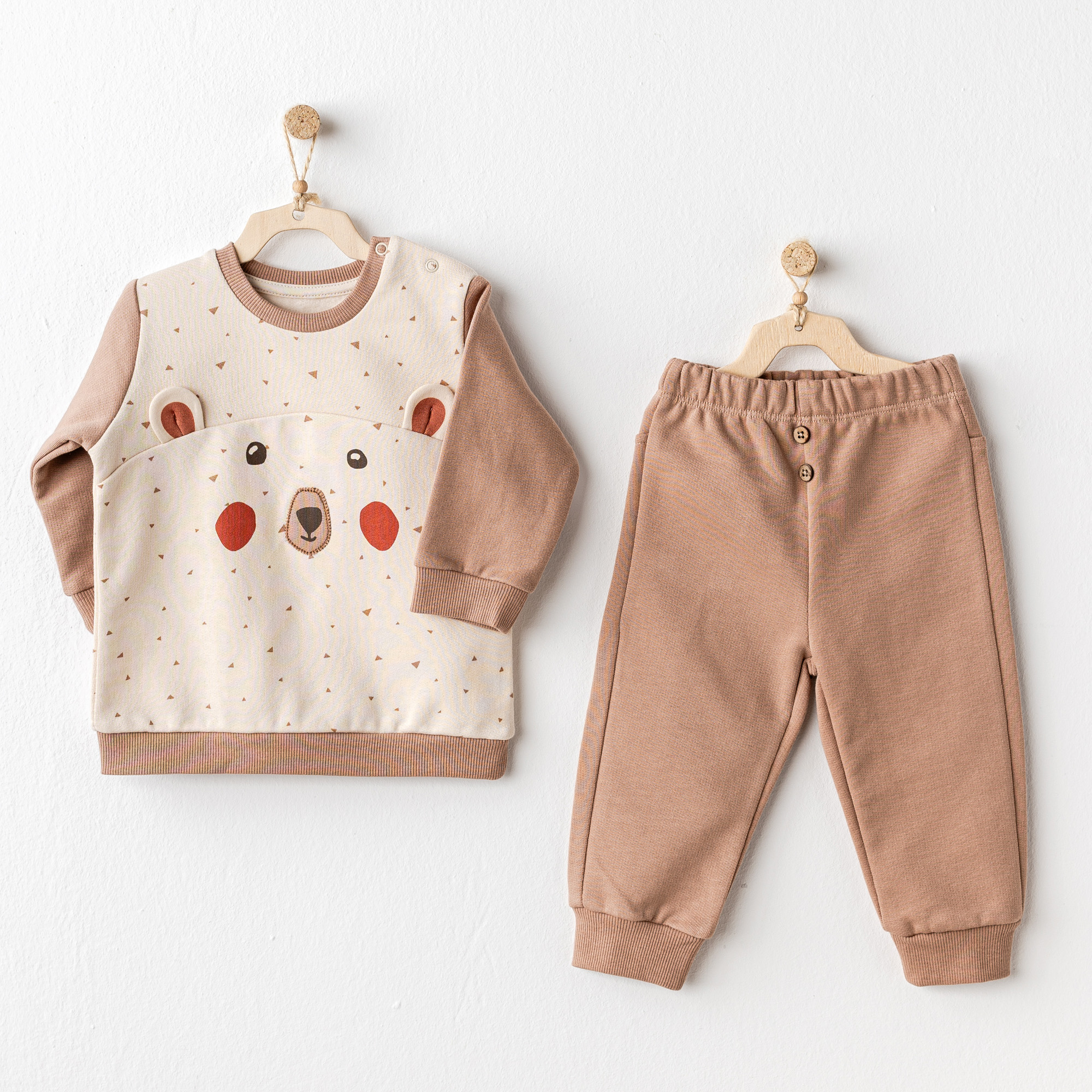 Bebek Takim 2 Pcs Set Adventurous Bear