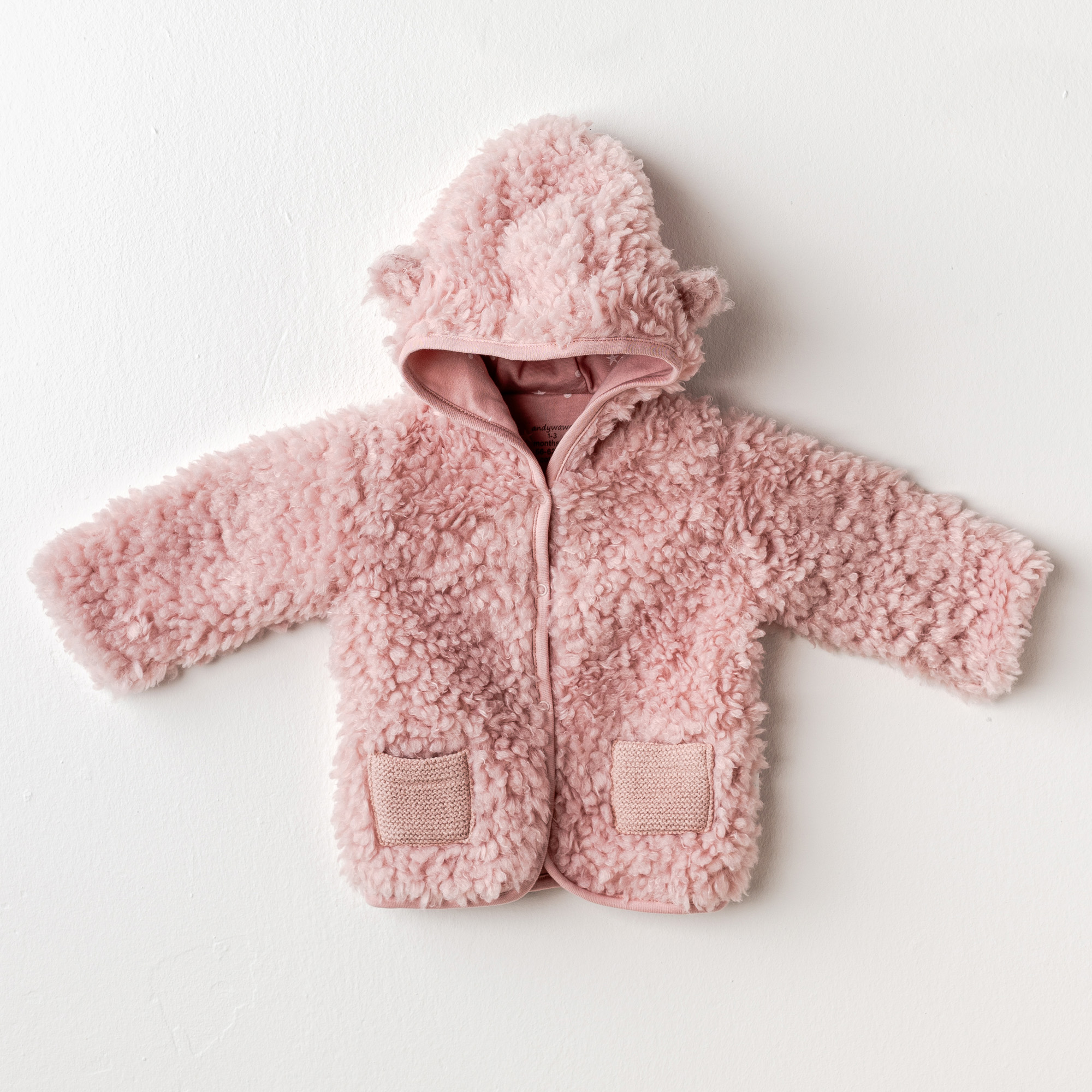 Bebek Mont Coat Plush Puppy Gazelle