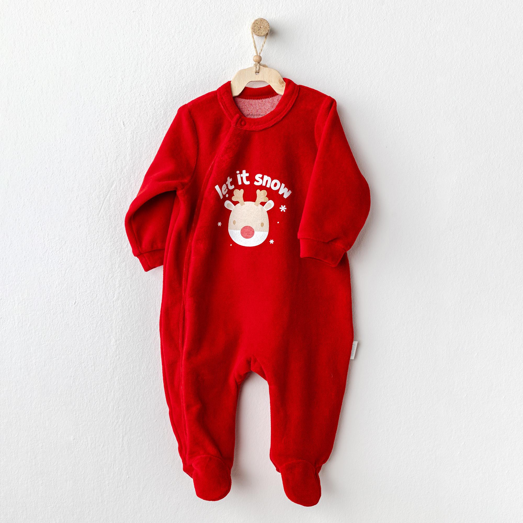 Bebek Tulum Romper Velvet Happy Newyear