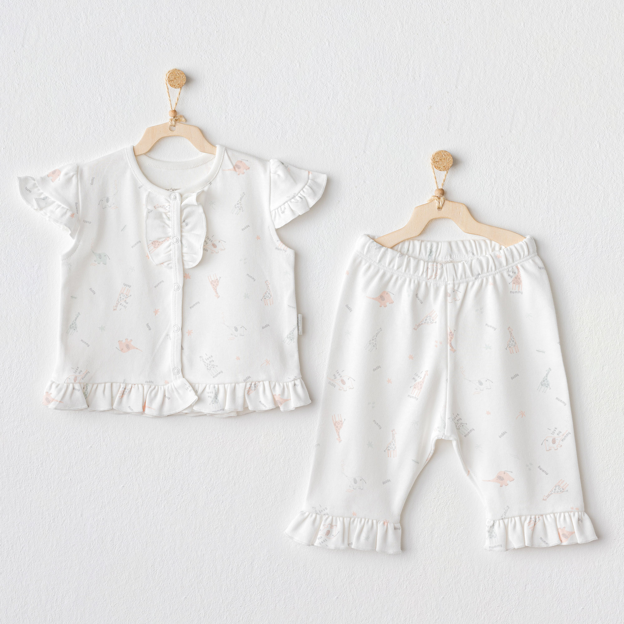 Bebek Takim 2 Pcs Set Love Family