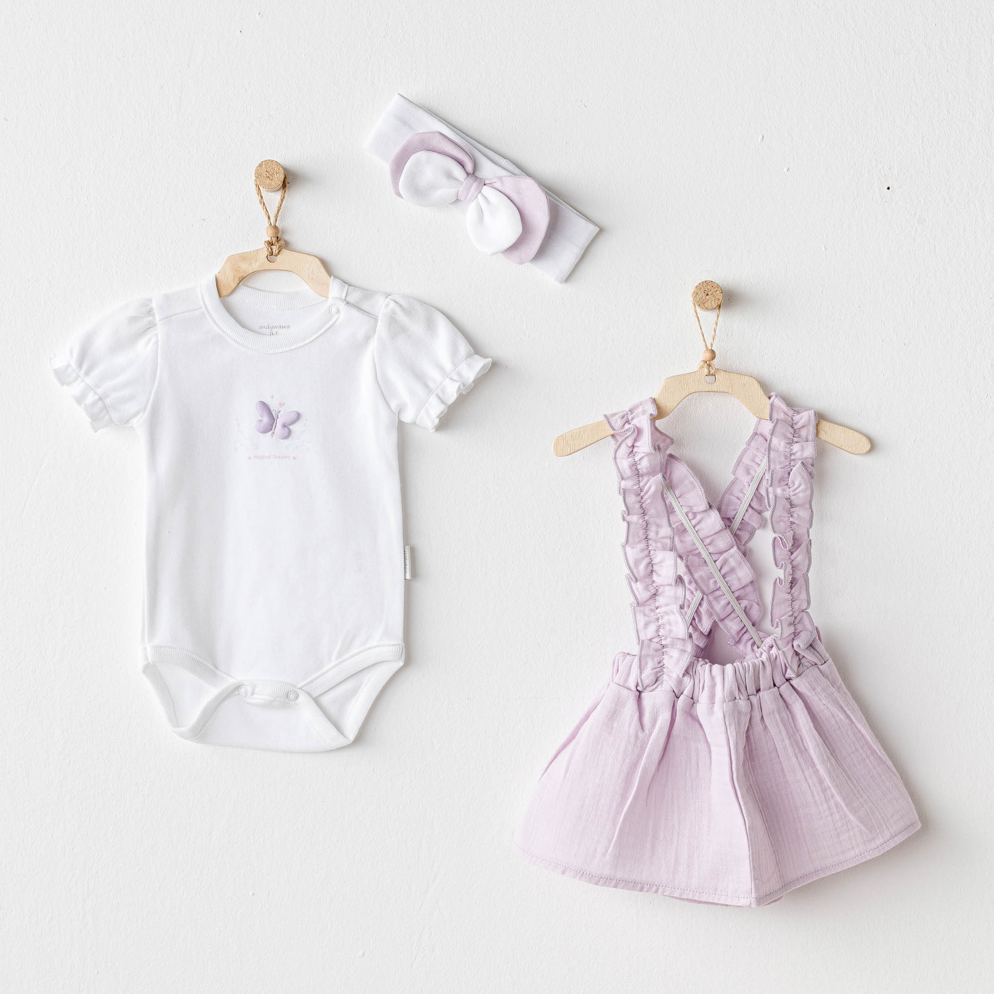Bebek Takim 3 Pcs Set Magical Butterfly