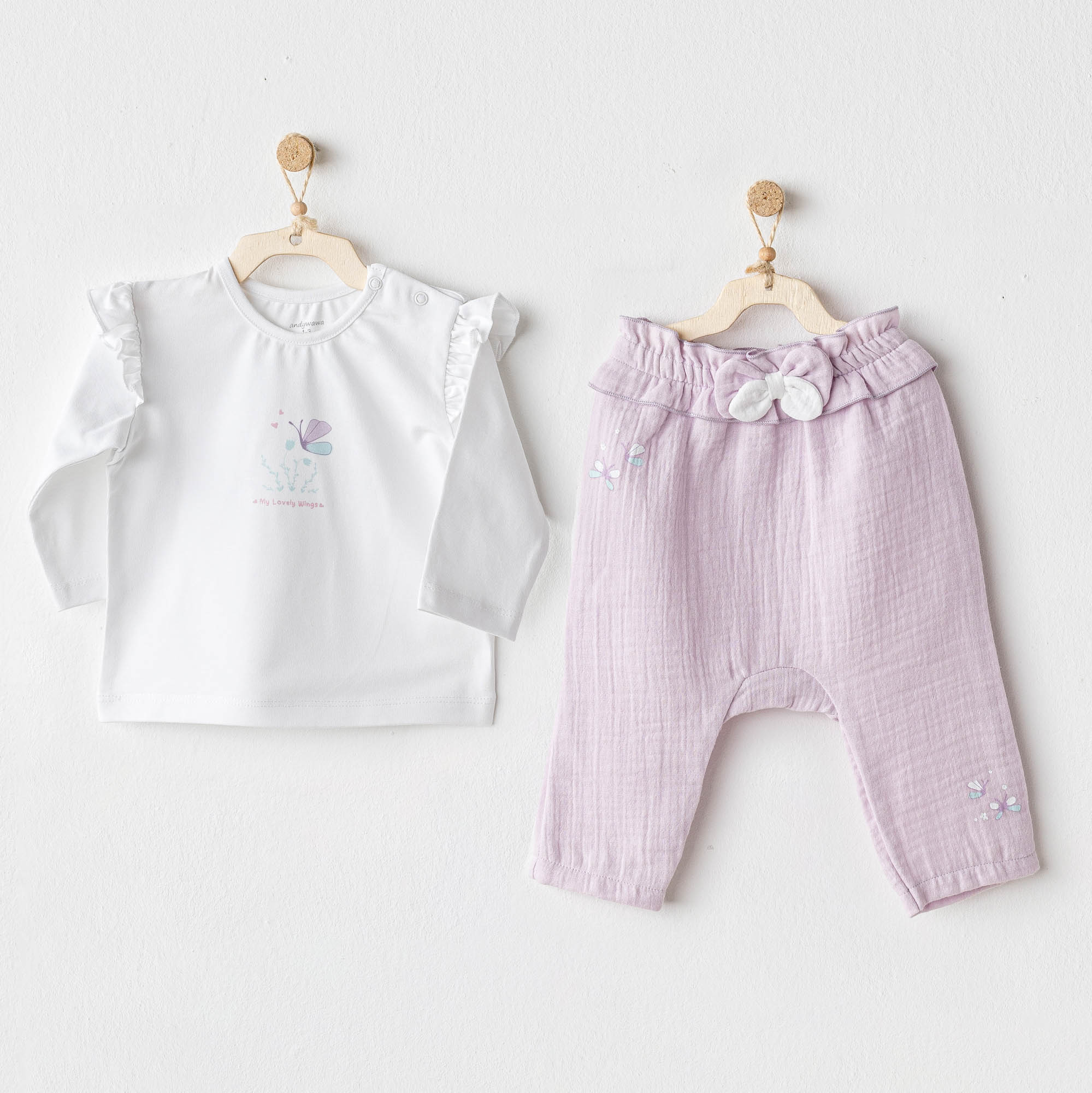 Bebek Takim 2 Pcs Set Magical Butterfly