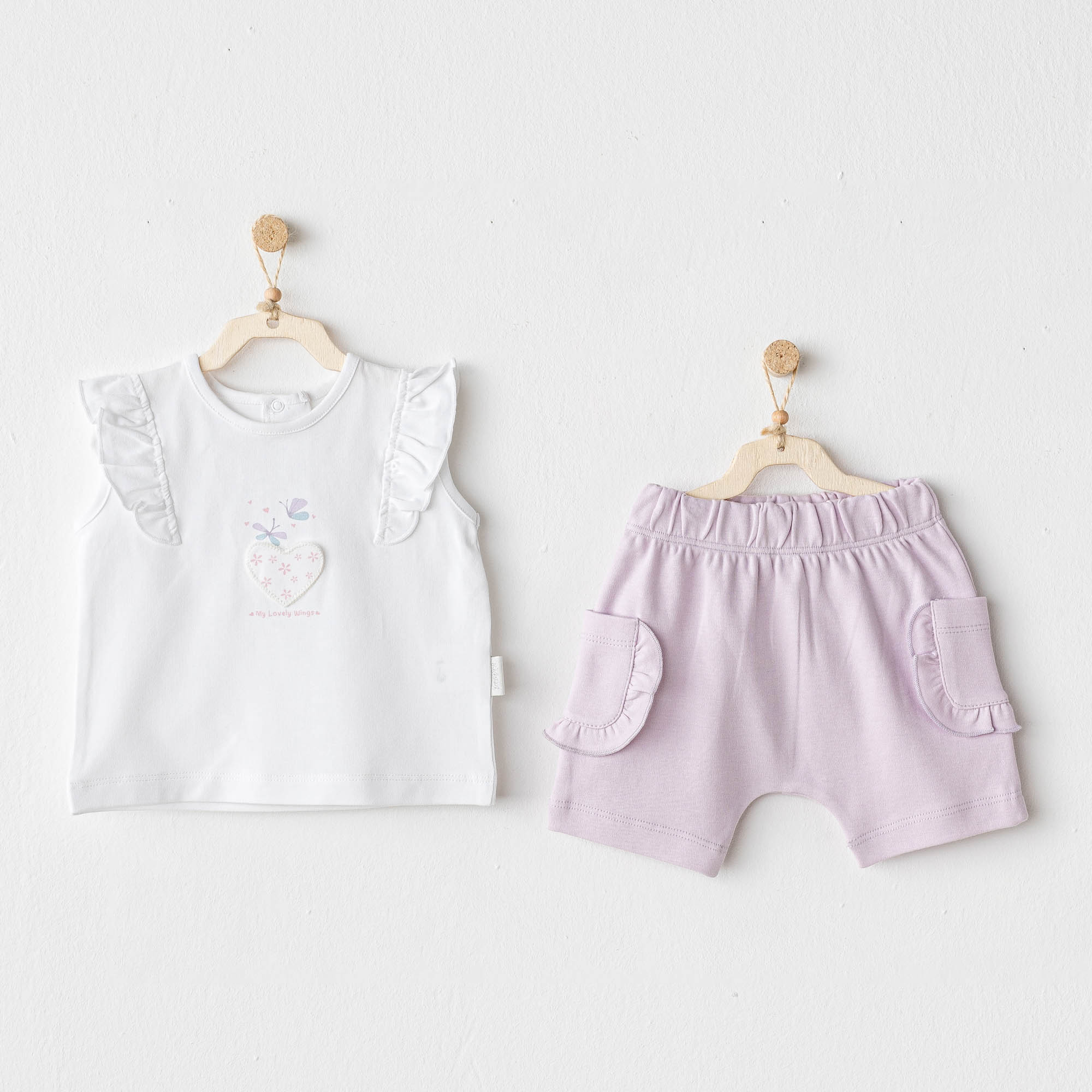 Bebek Takim 2 Pcs Set Magical Butterfly