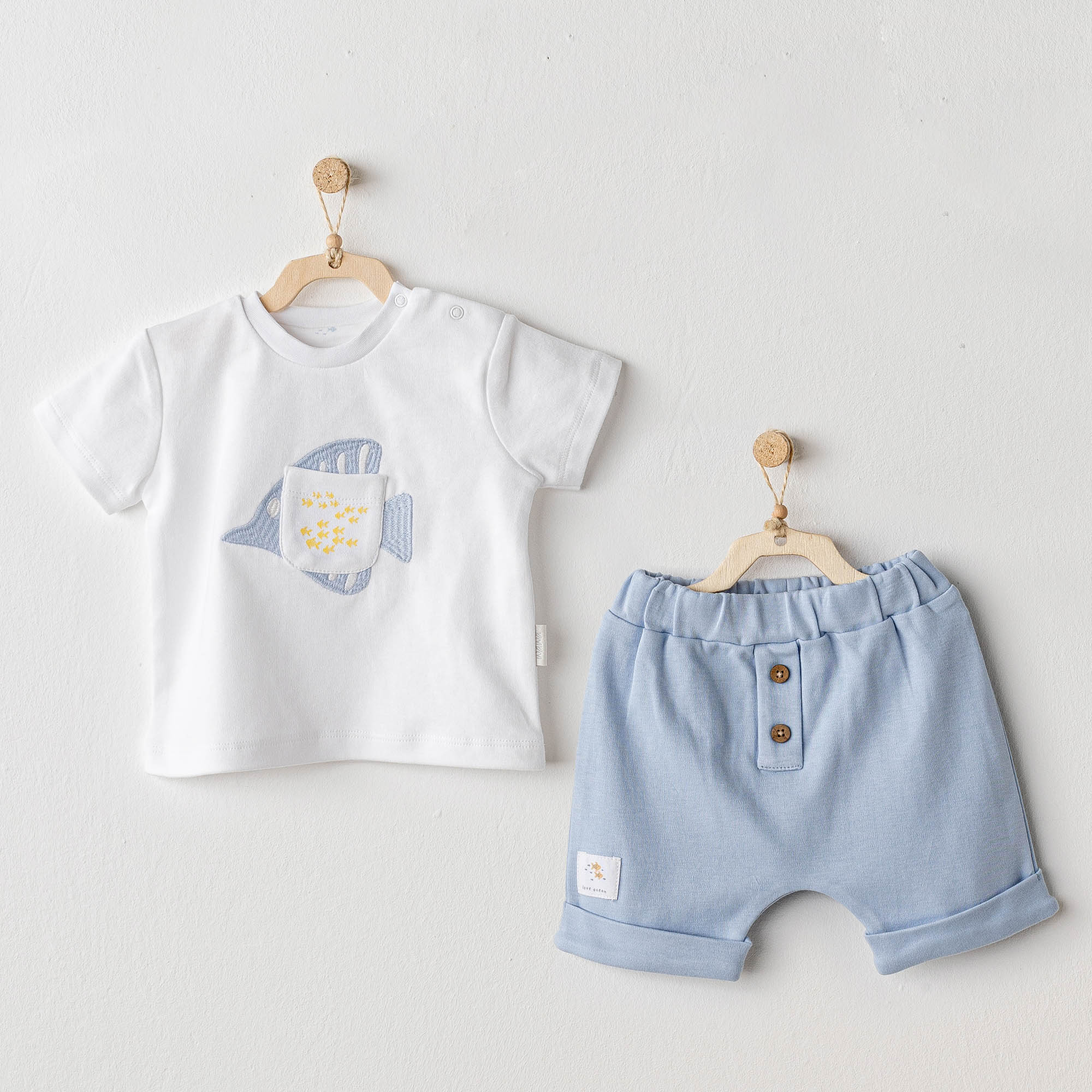 Bebek Takim 2 Pcs Set Ocean Is My Happy Place