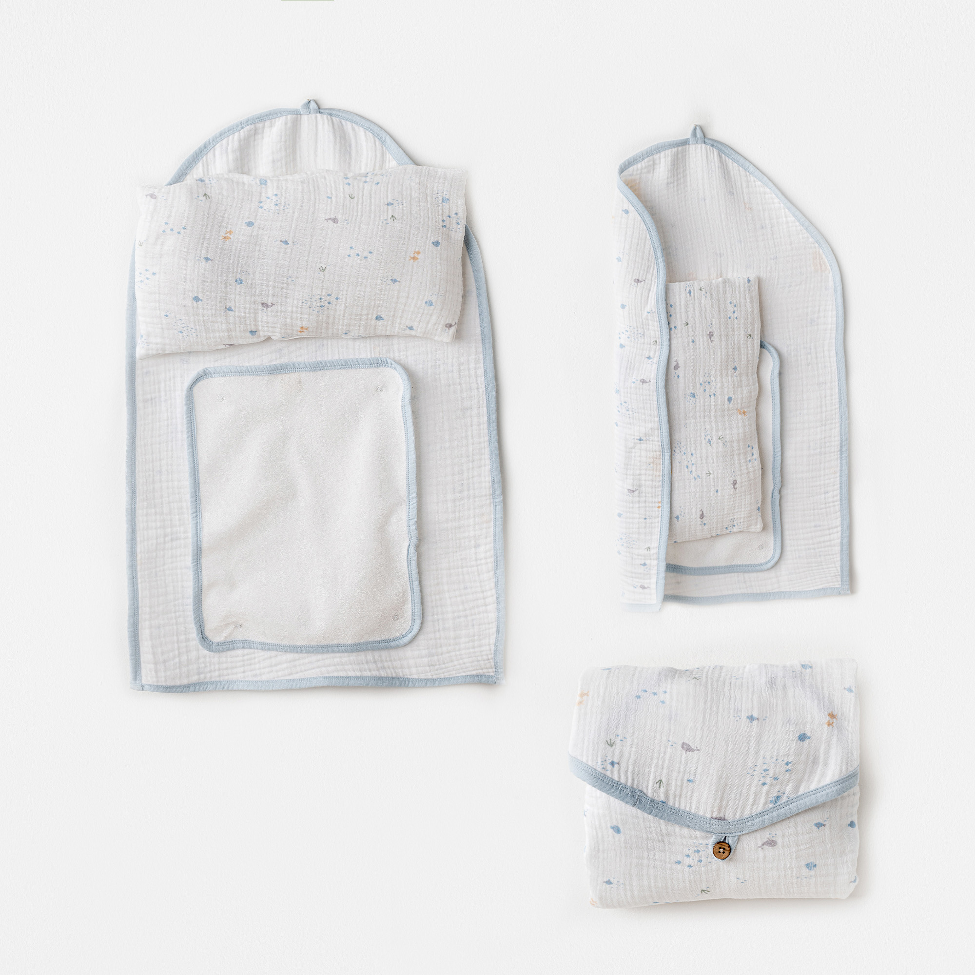 Bebek Alt Açma Changing Mat Ocean Is My Happy Place Muslin