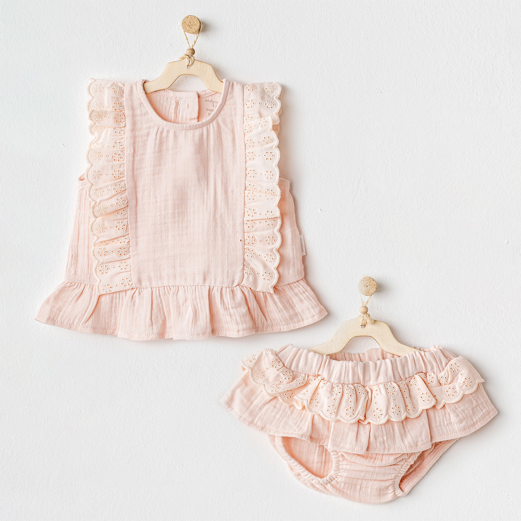 Bebek Takim 2 Pcs Set Muslin Home