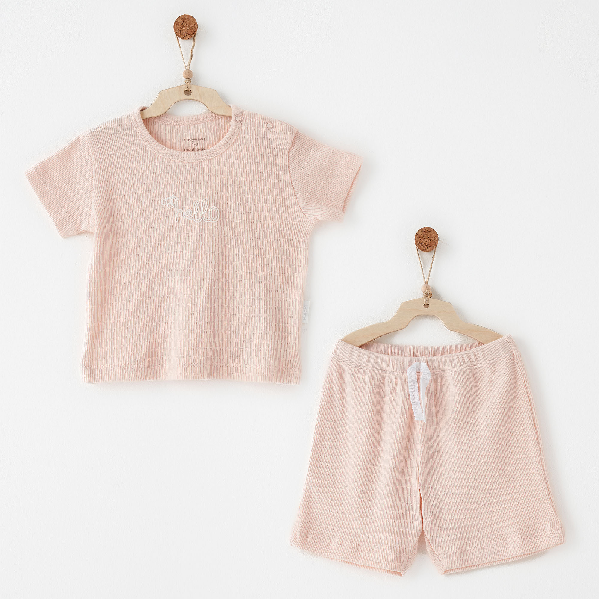 Bebek Takım 2 Pcs Set Jacquard Specıal Modal