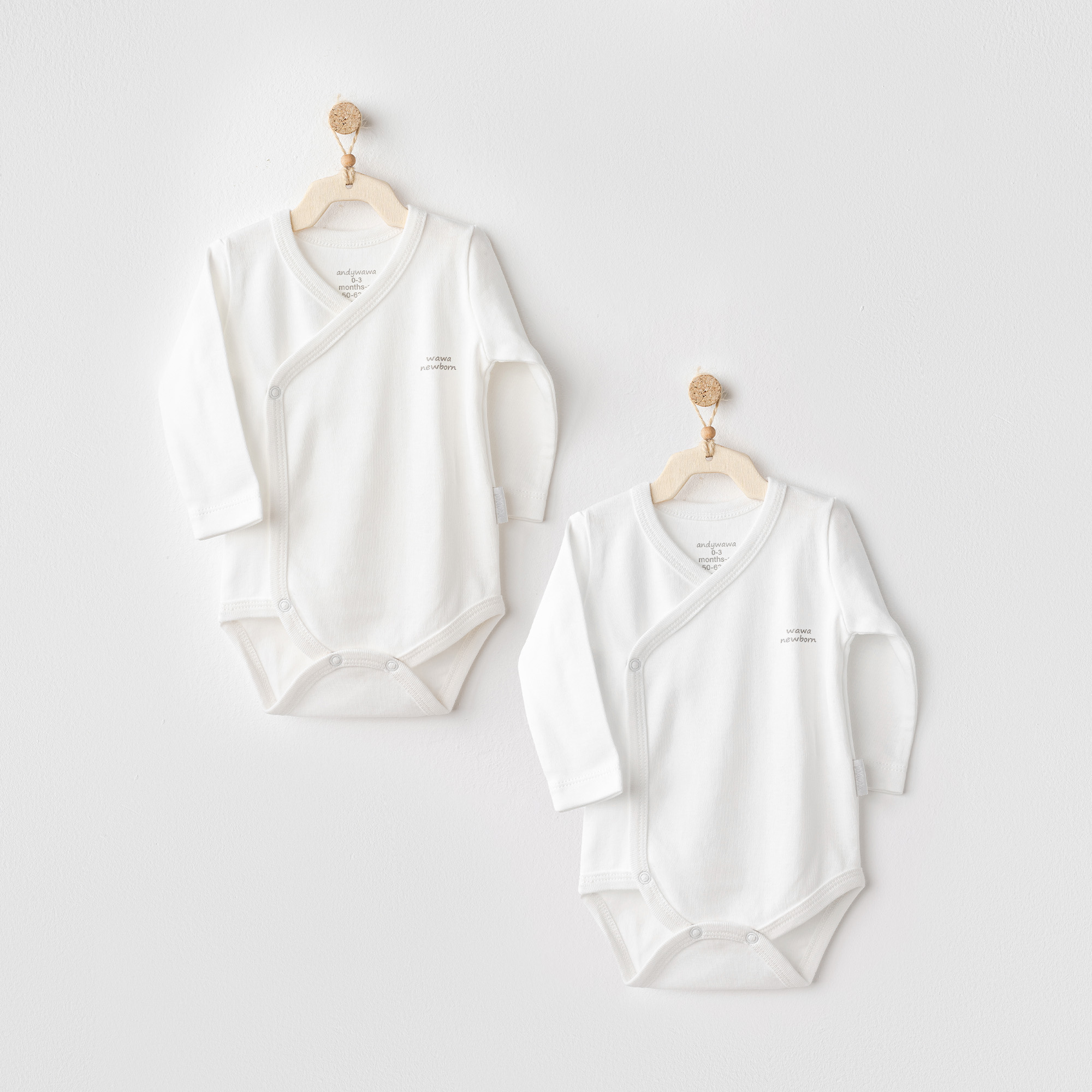 Bebek Zıbın Body 2 Pcs Sıde Snap Body Basıc