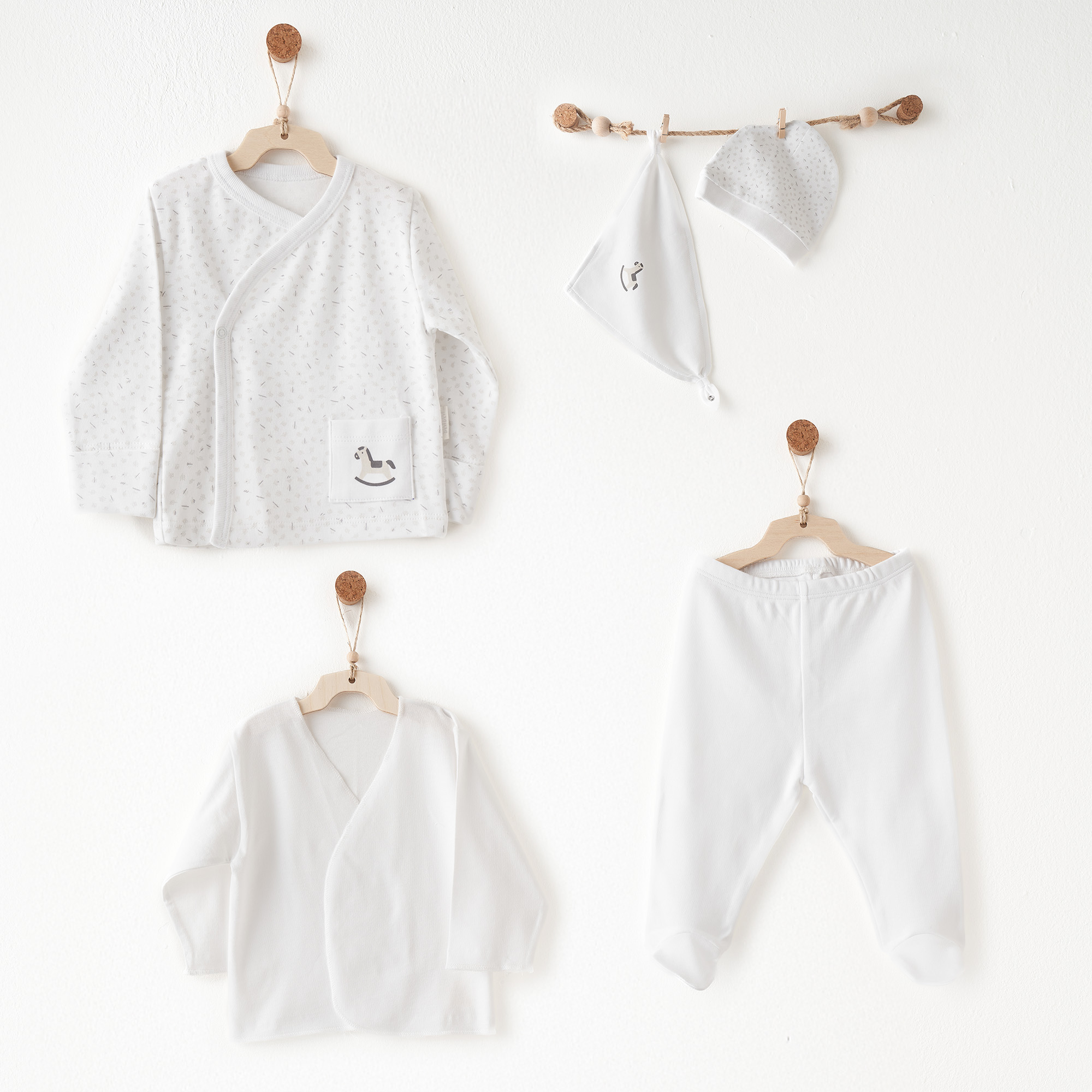 Bebek Hastane Çıkışı 5 Pcs Newborn Set My Lıttle World