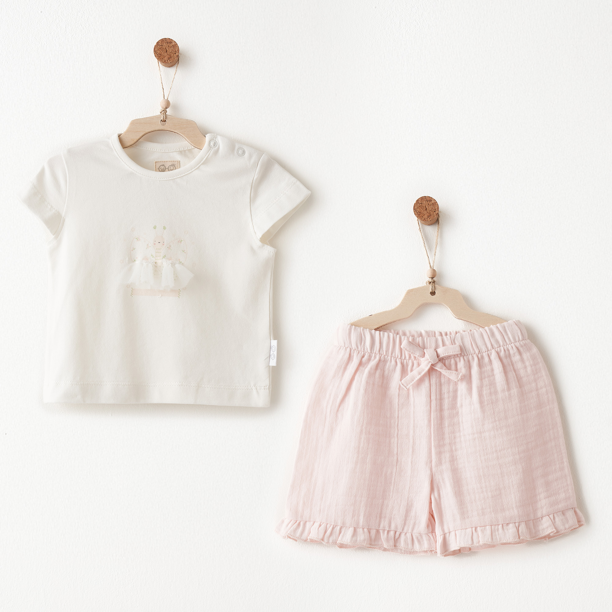 Bebek Takım 2 Pcs Set Muslın Lovely Day