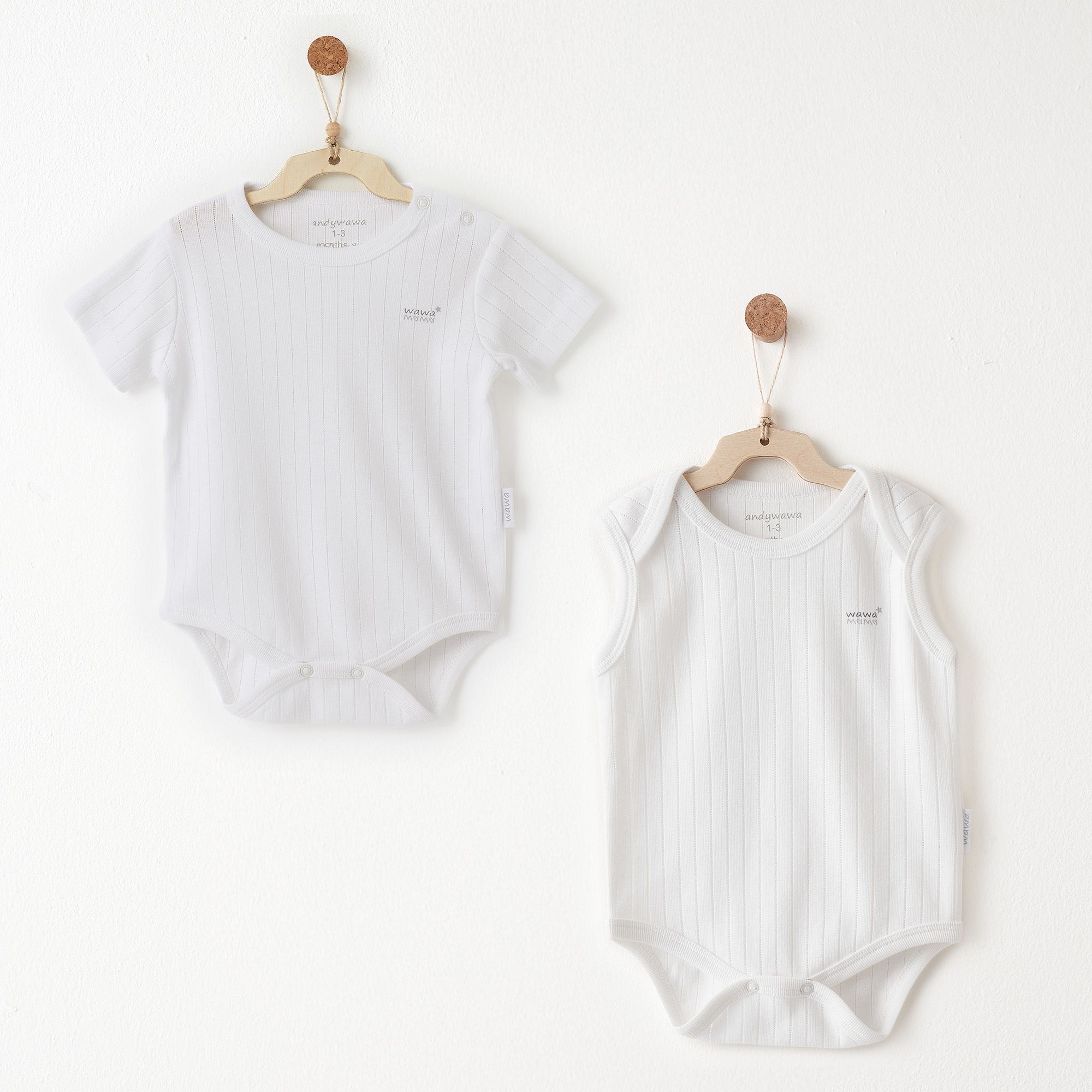 Bebek Body 2 Pcs Body Jacquard Hello Elephant