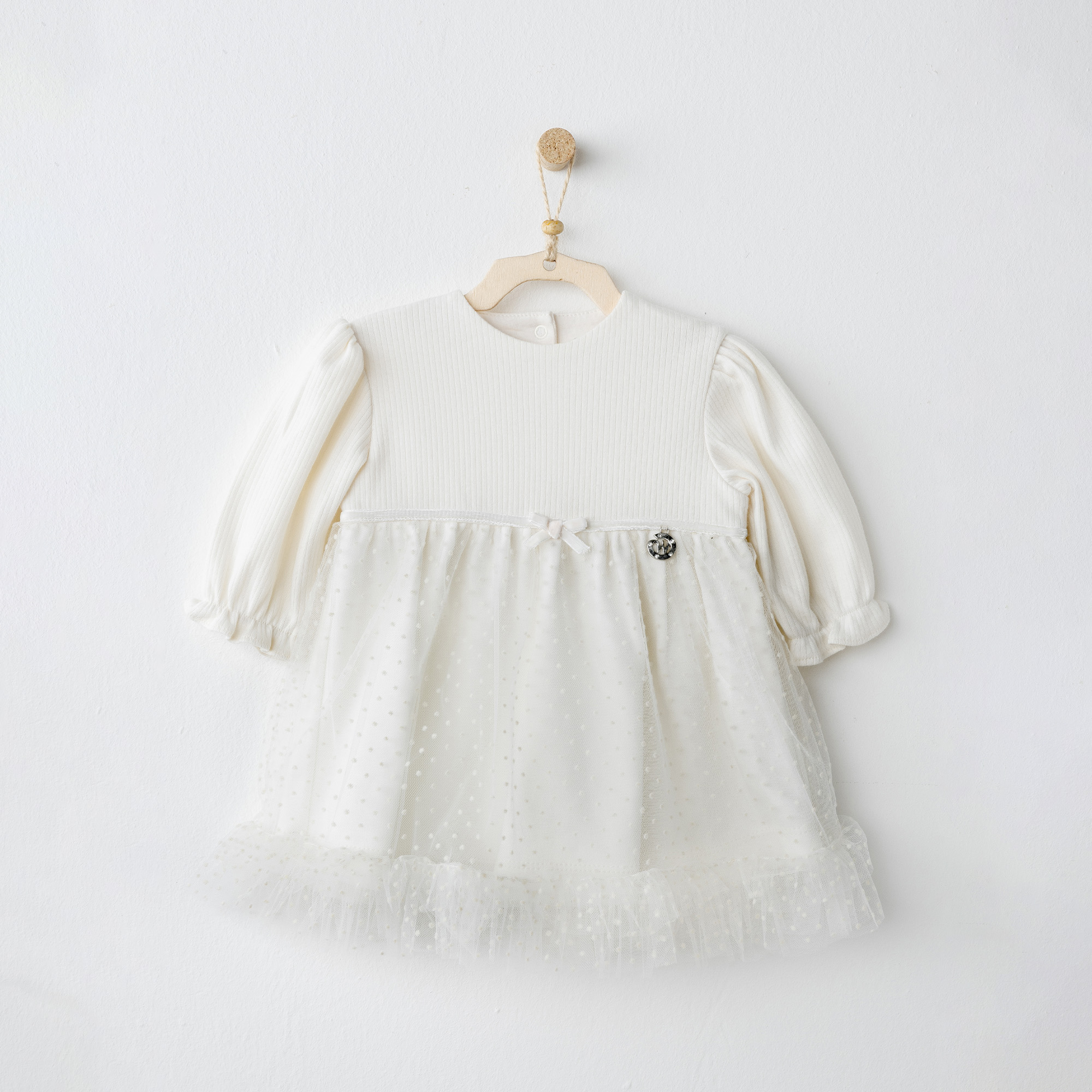 Bebek Elbise Dress Baby Bow Bliss