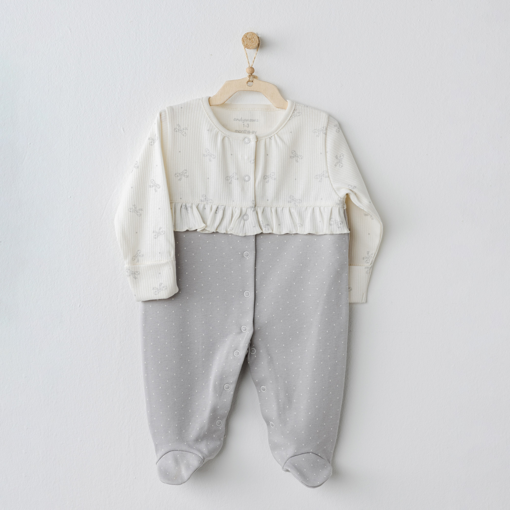Bebek Tulum Romper Baby Bow Bliss