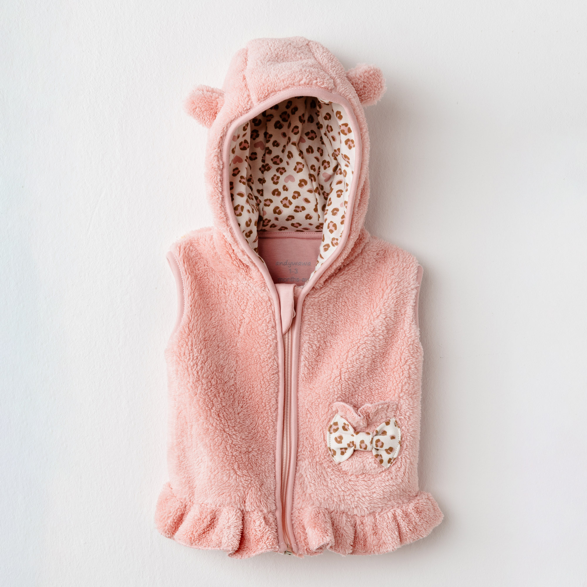 Bebek Yelek Vest Welsoft Little Leopard