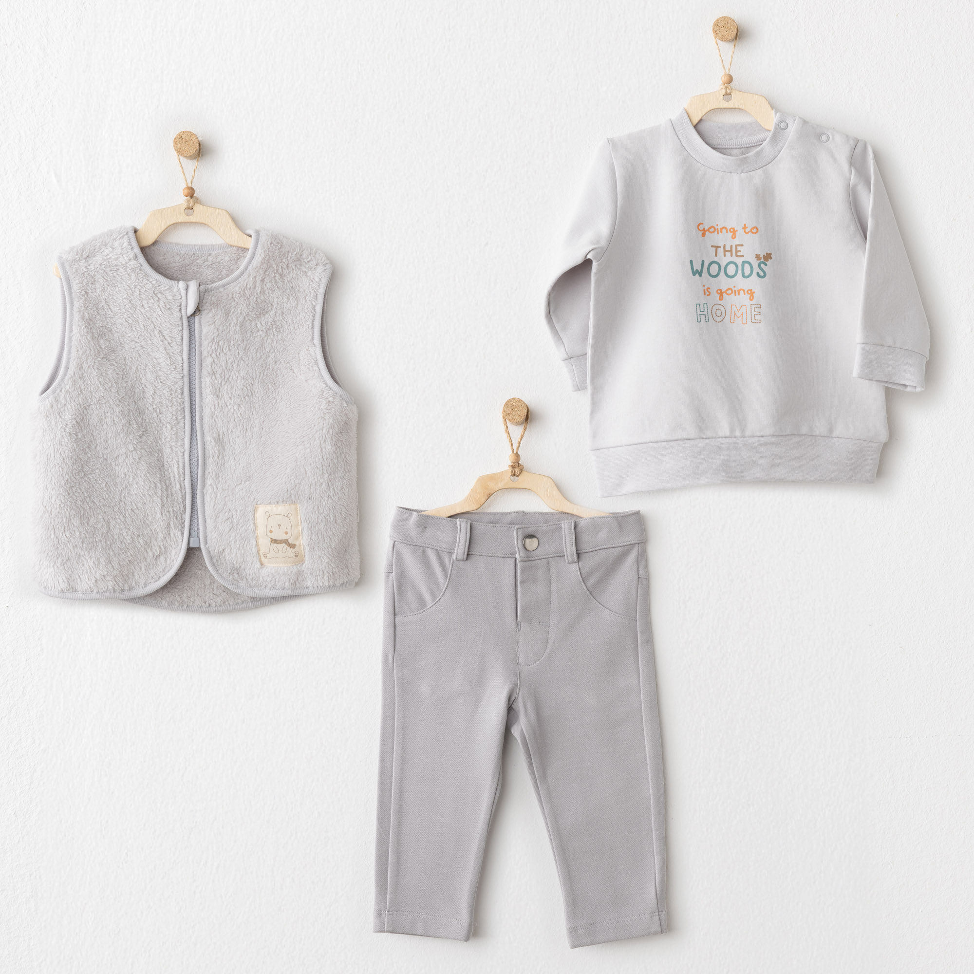 Bebek Takim 3 Pcs Set Hello Autumn