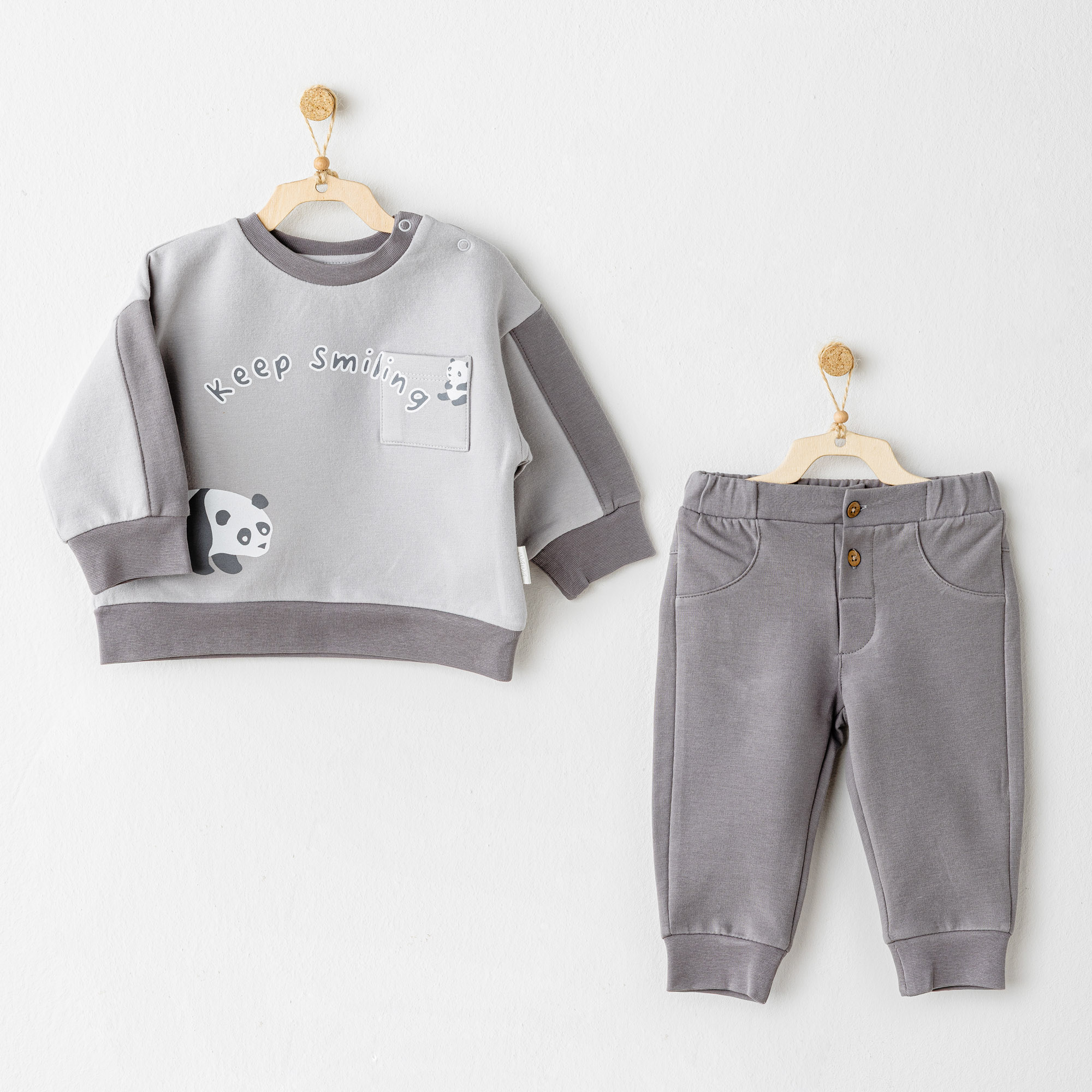 Bebek Takim 2 Pcs Set Keep Smiling