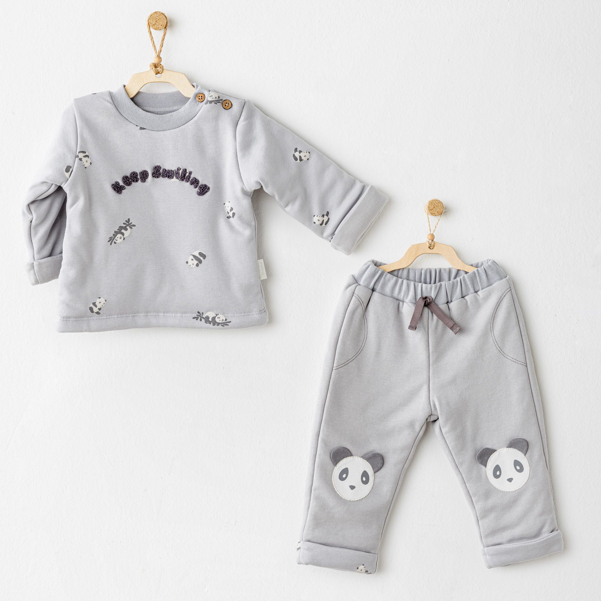 Bebek Takim 2 Pcs Set (Fiber) Keep Smiling