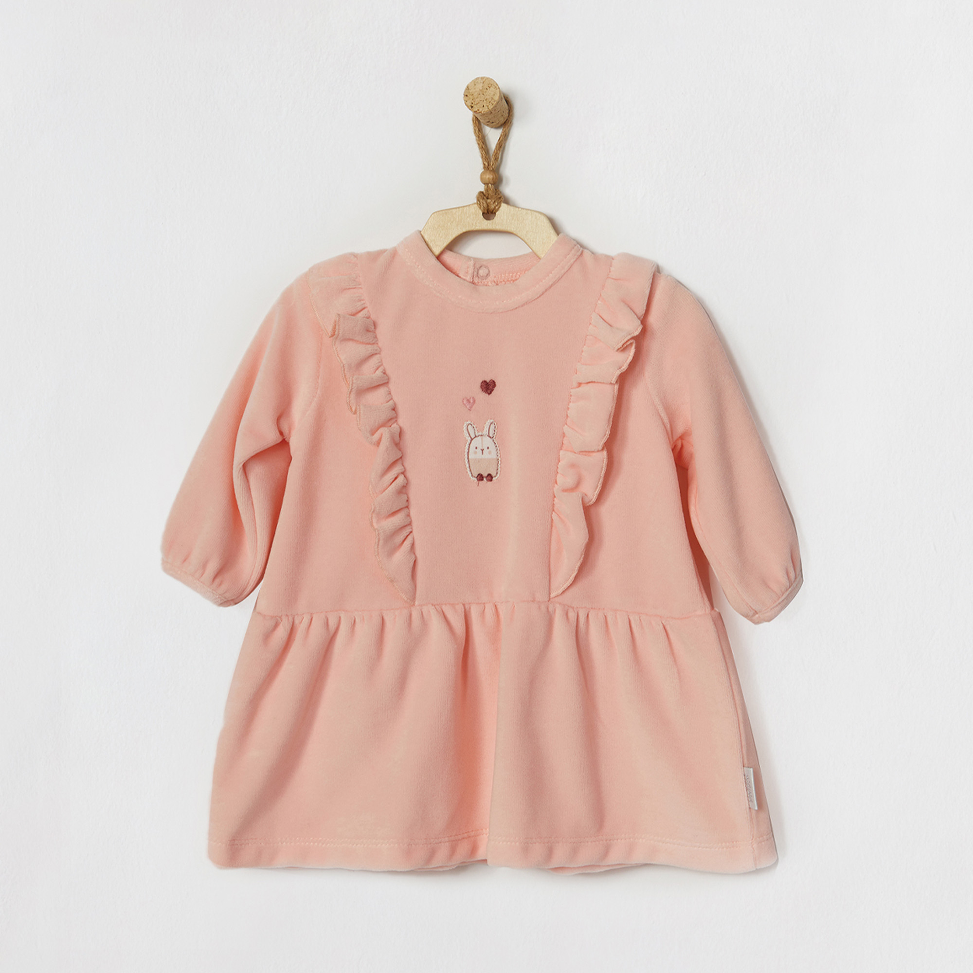 Bebek Elbise Dress Velvet Street Style