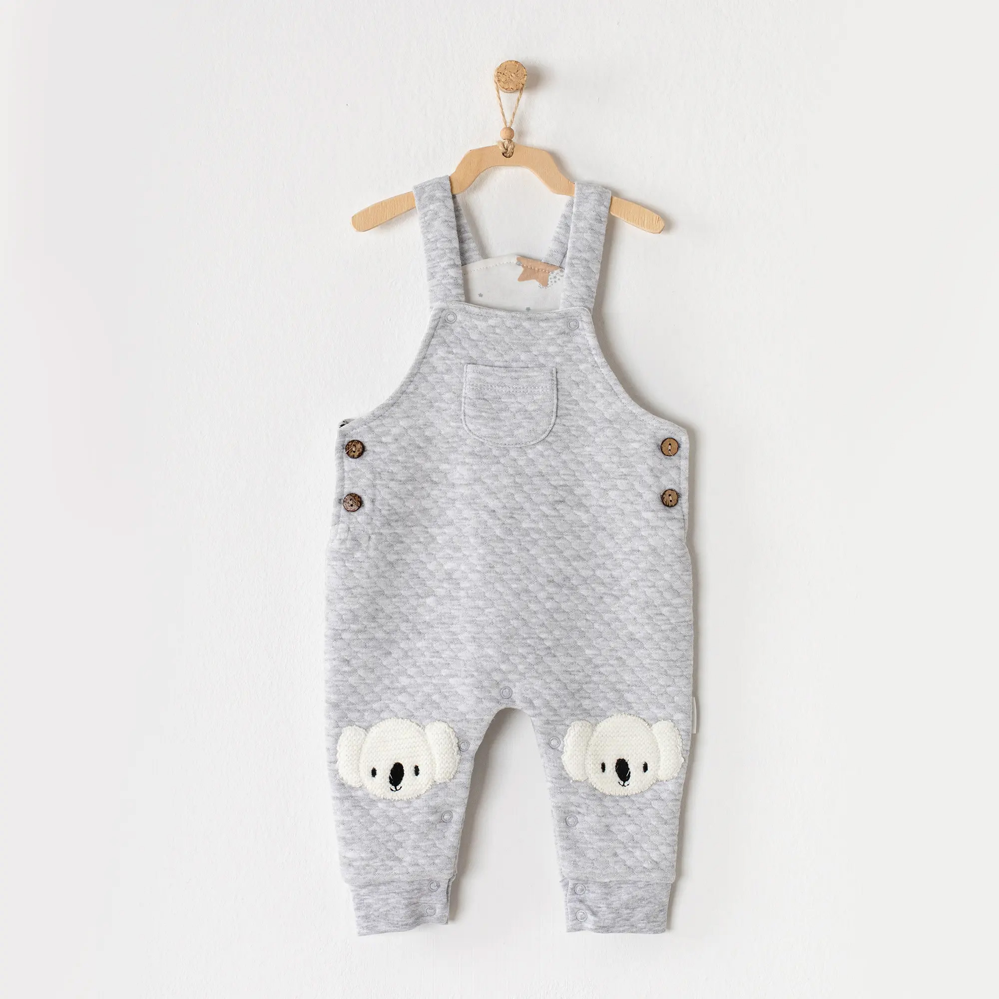 Bebek Salopet Jumpsuit Koala