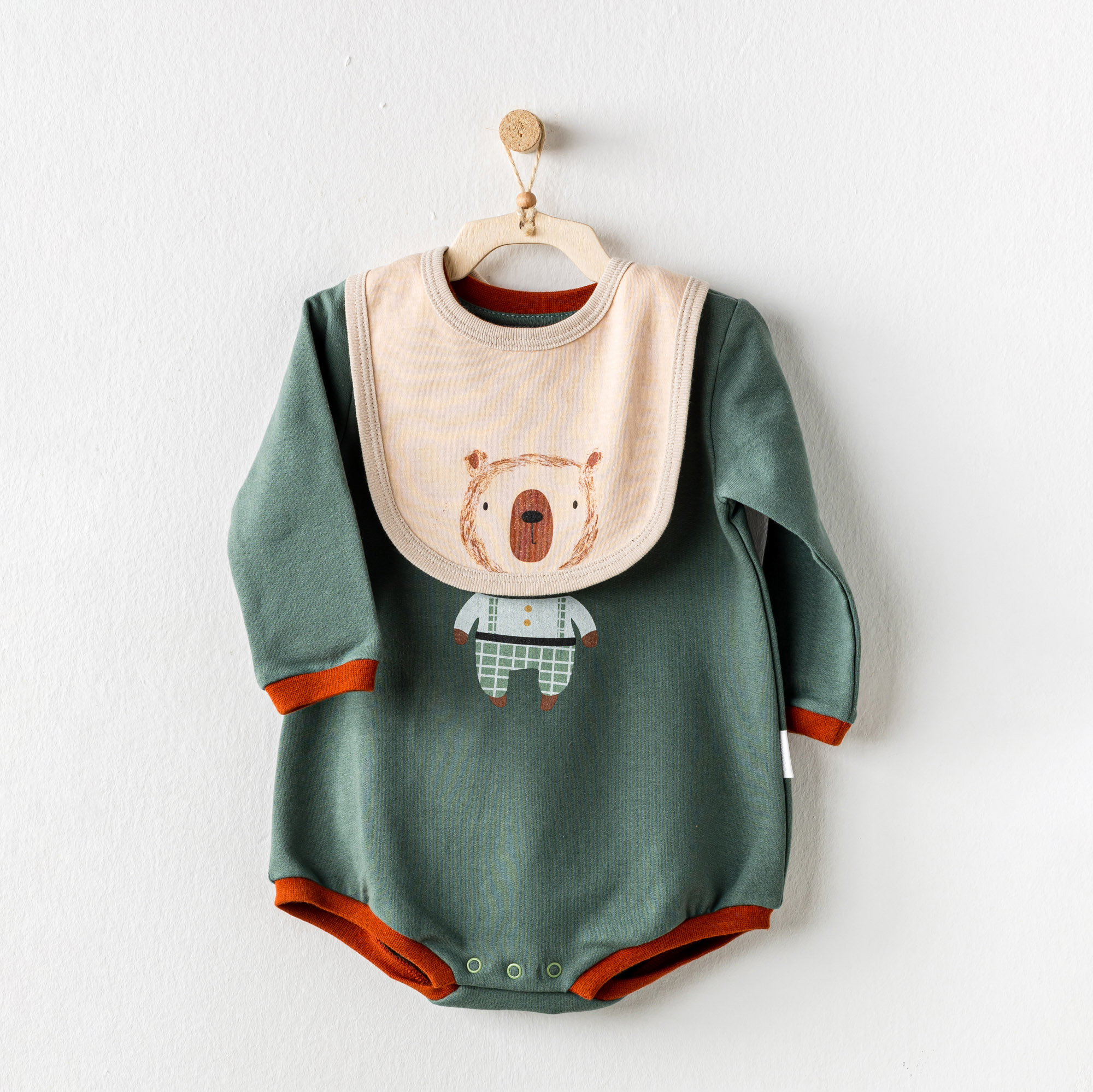 Bebek Body Önlük Takim Body Bibs Set The Woods