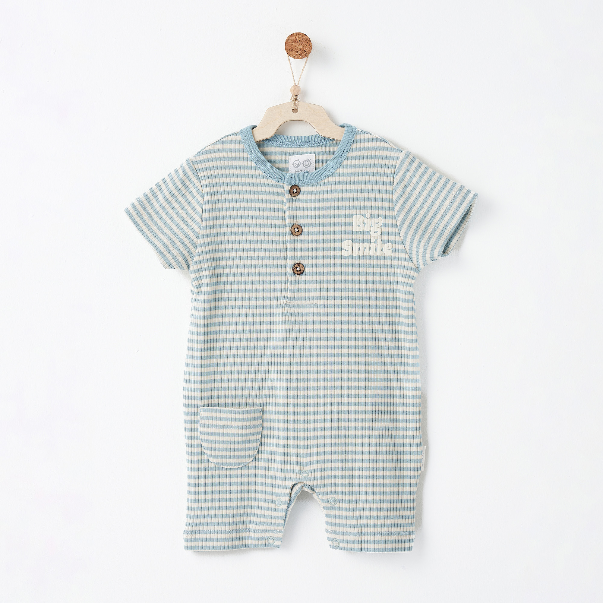 Bebek Tulum Romper Bamboo Striped