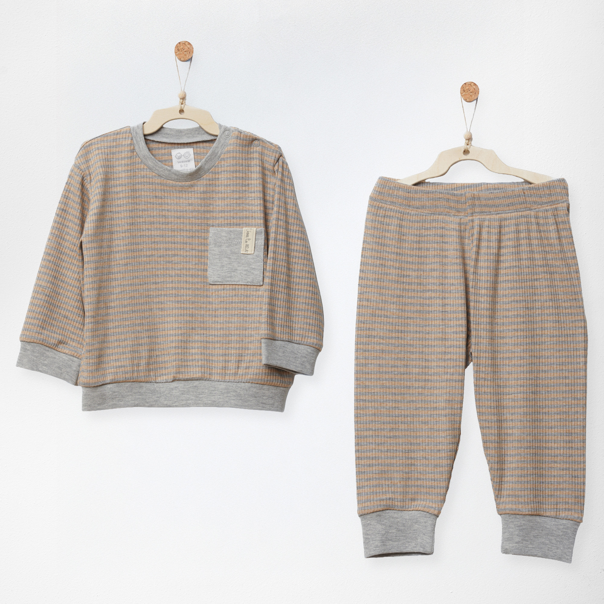 Bebek Takım 2 Pcs Set Bamboo Casual