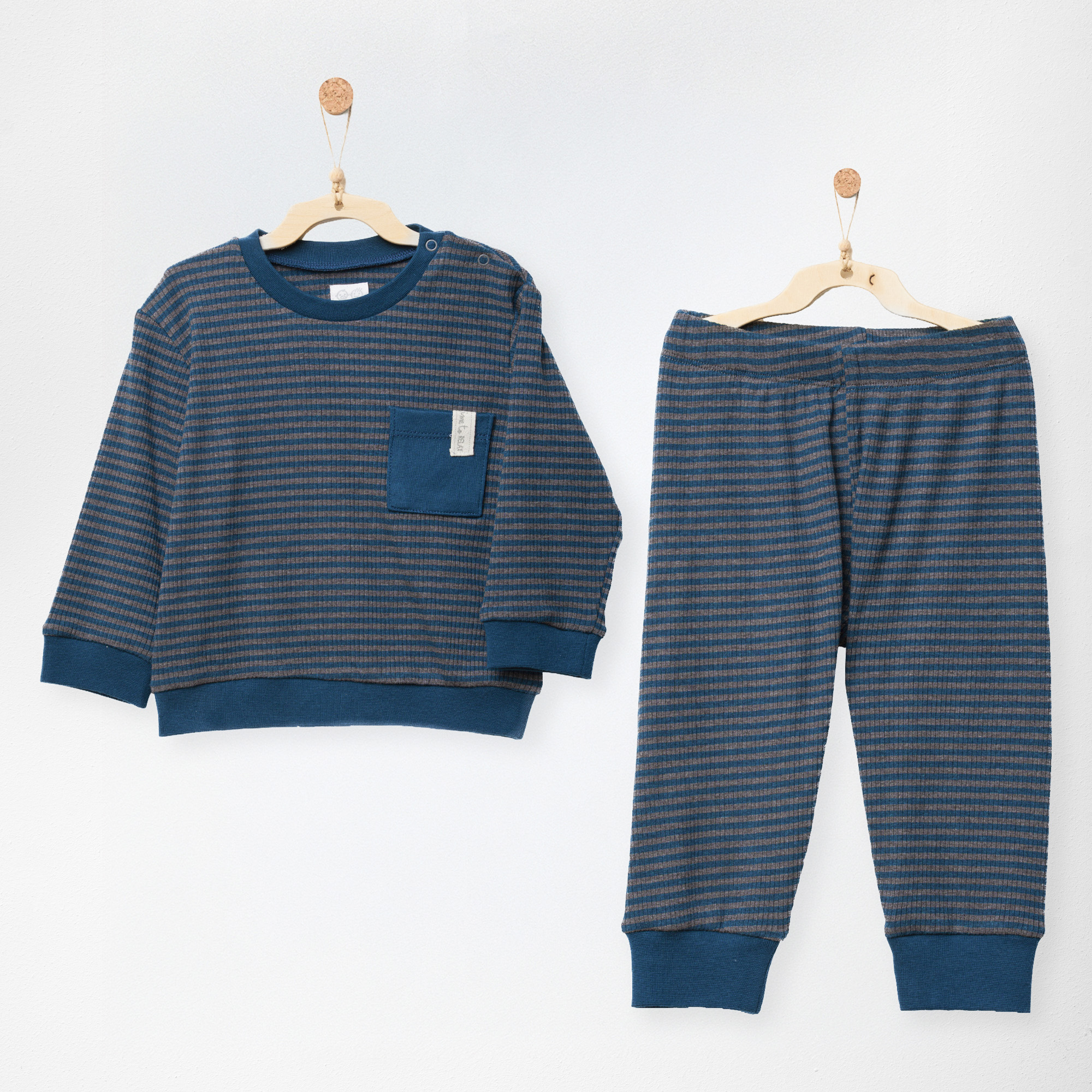 Bebek Takım 2 Pcs Set Bamboo Casual