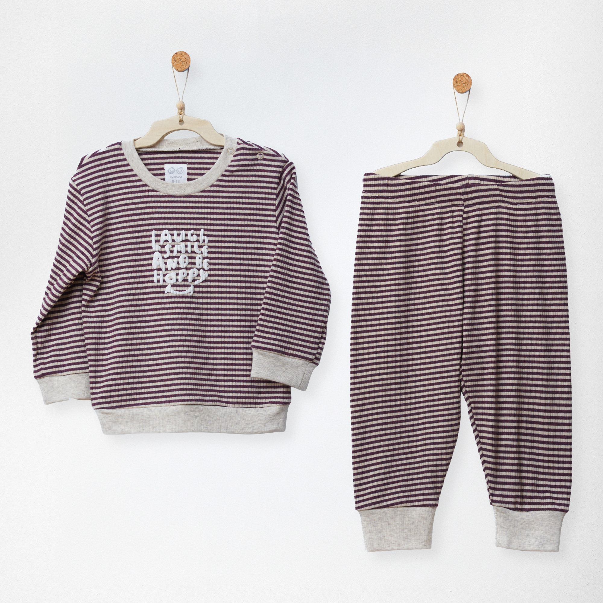 Bebek Takım 2 Pcs Set Bamboo Casual