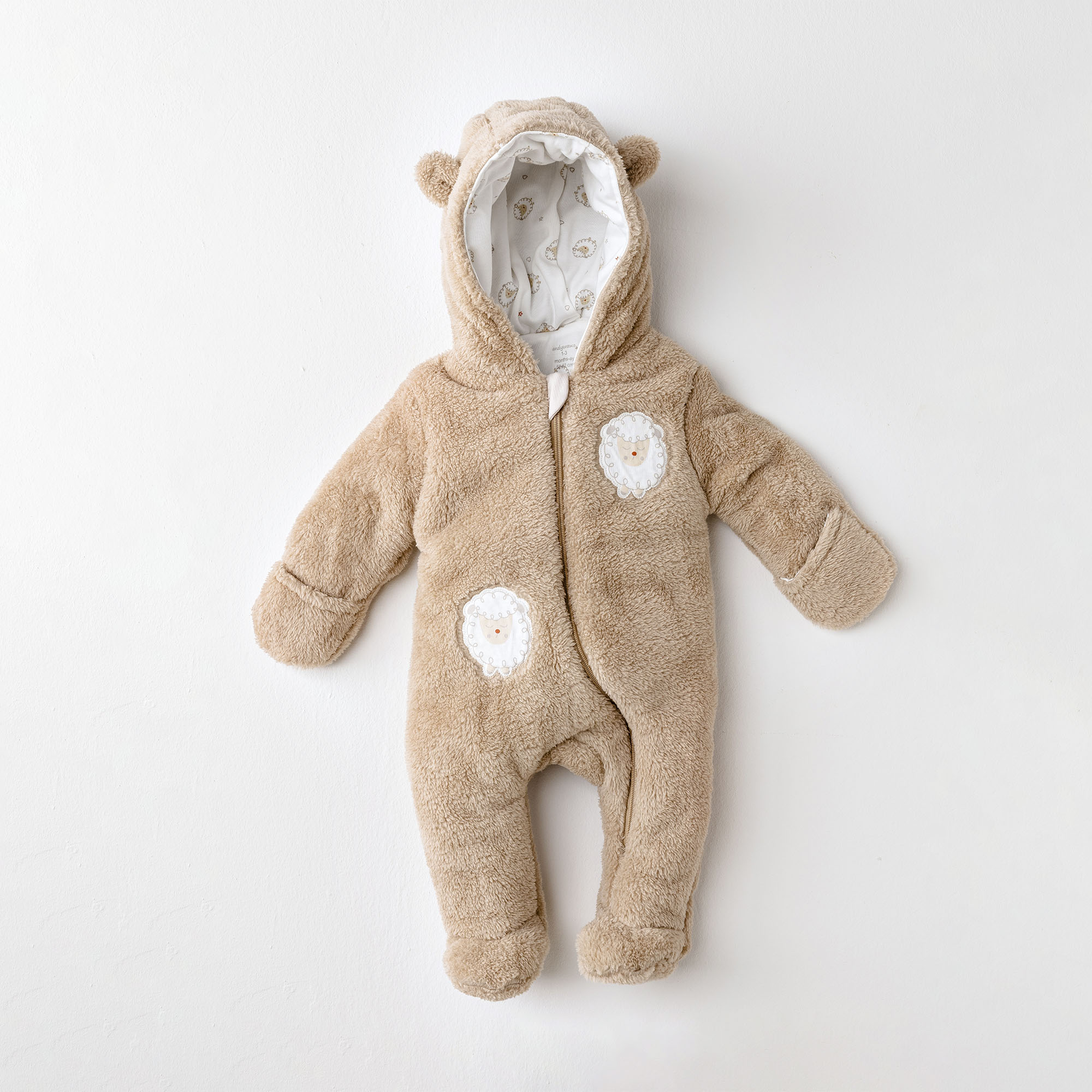 Bebek Kozmonot Pramsuıt Welsoft Tınny S Sheeps