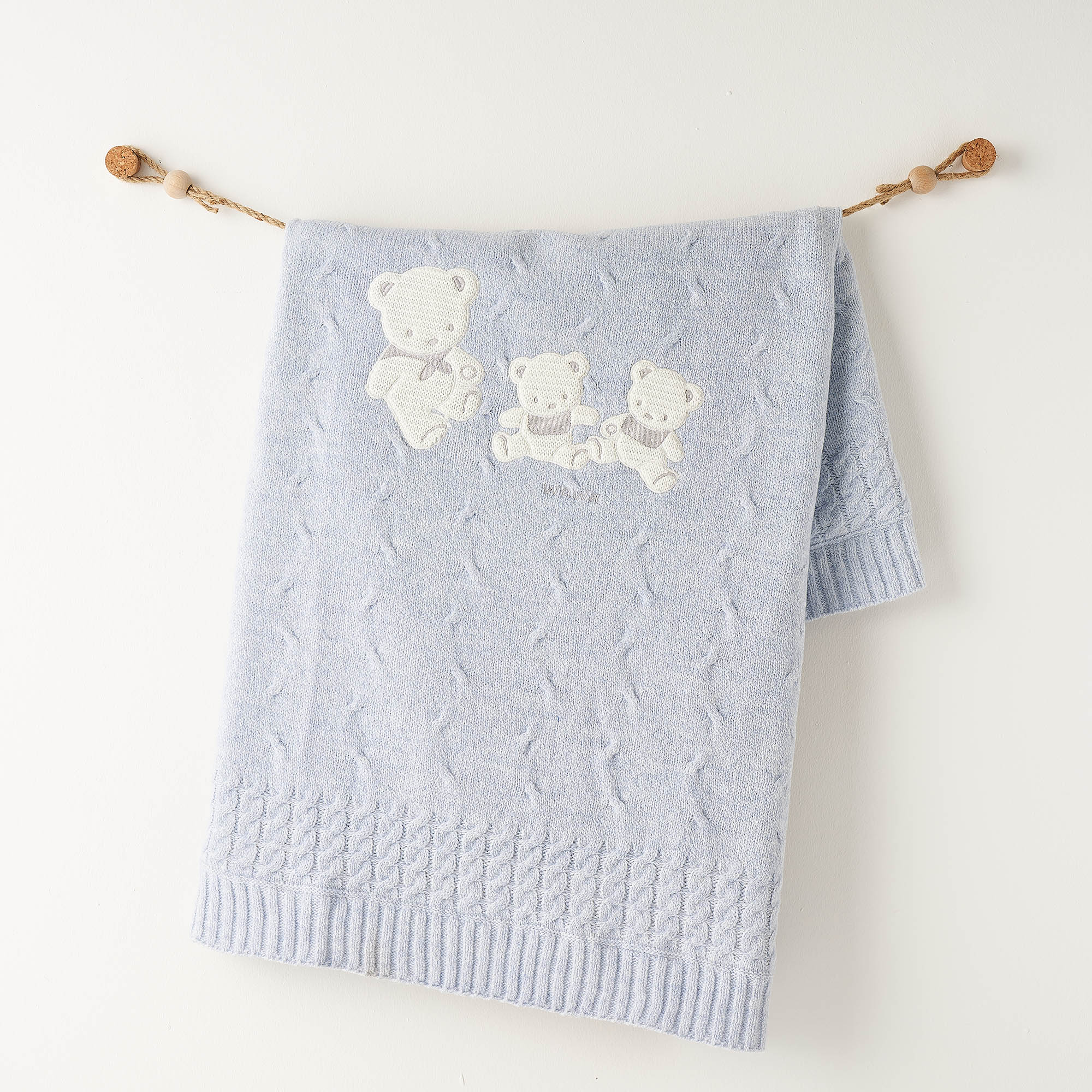 Bebek Triko Battaniye Knıtted Blanket 85x100