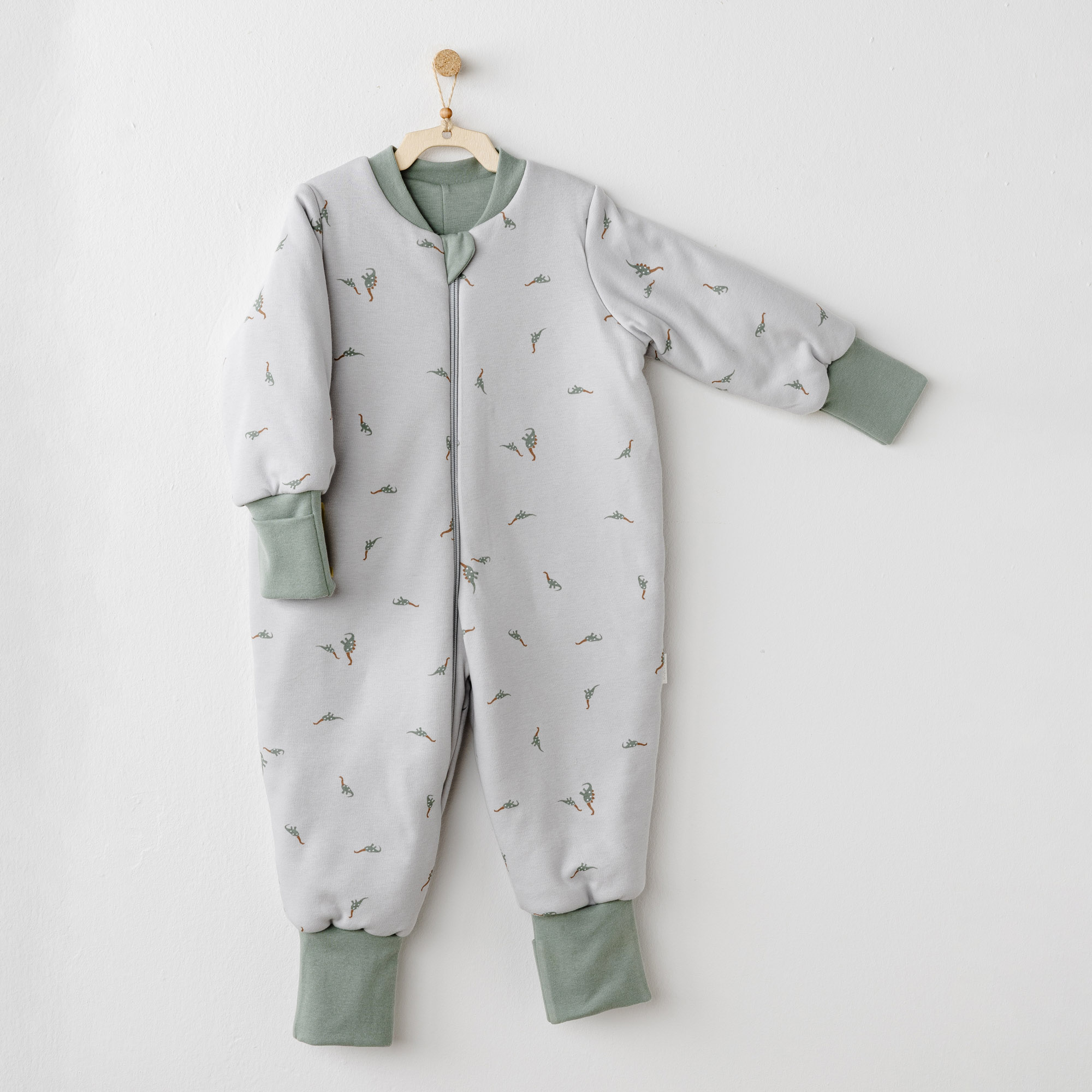 Bebek Uyku Tulumu Sleeper 2,5 Tog Fıber Mummy S Snuggle Saurus