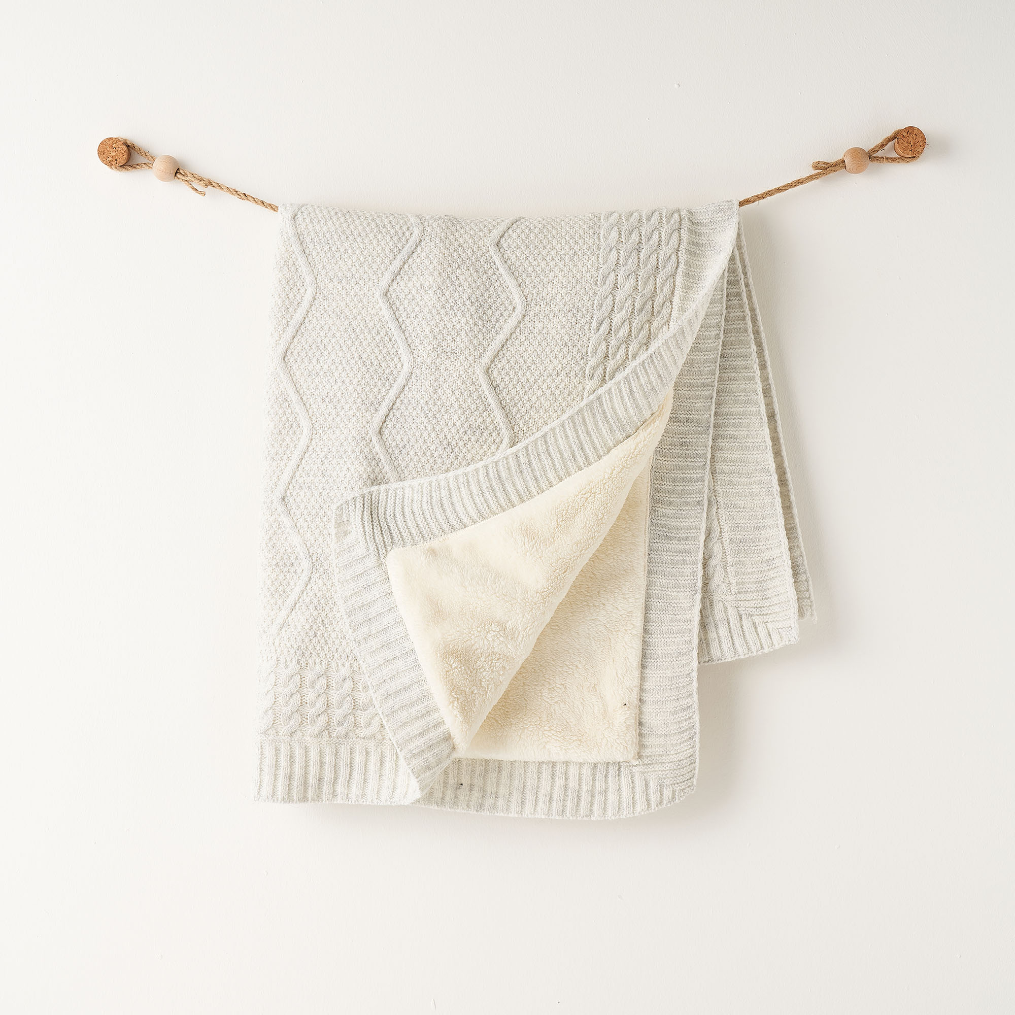Bebek Triko Battaniye Knıtted Blanket 85x100