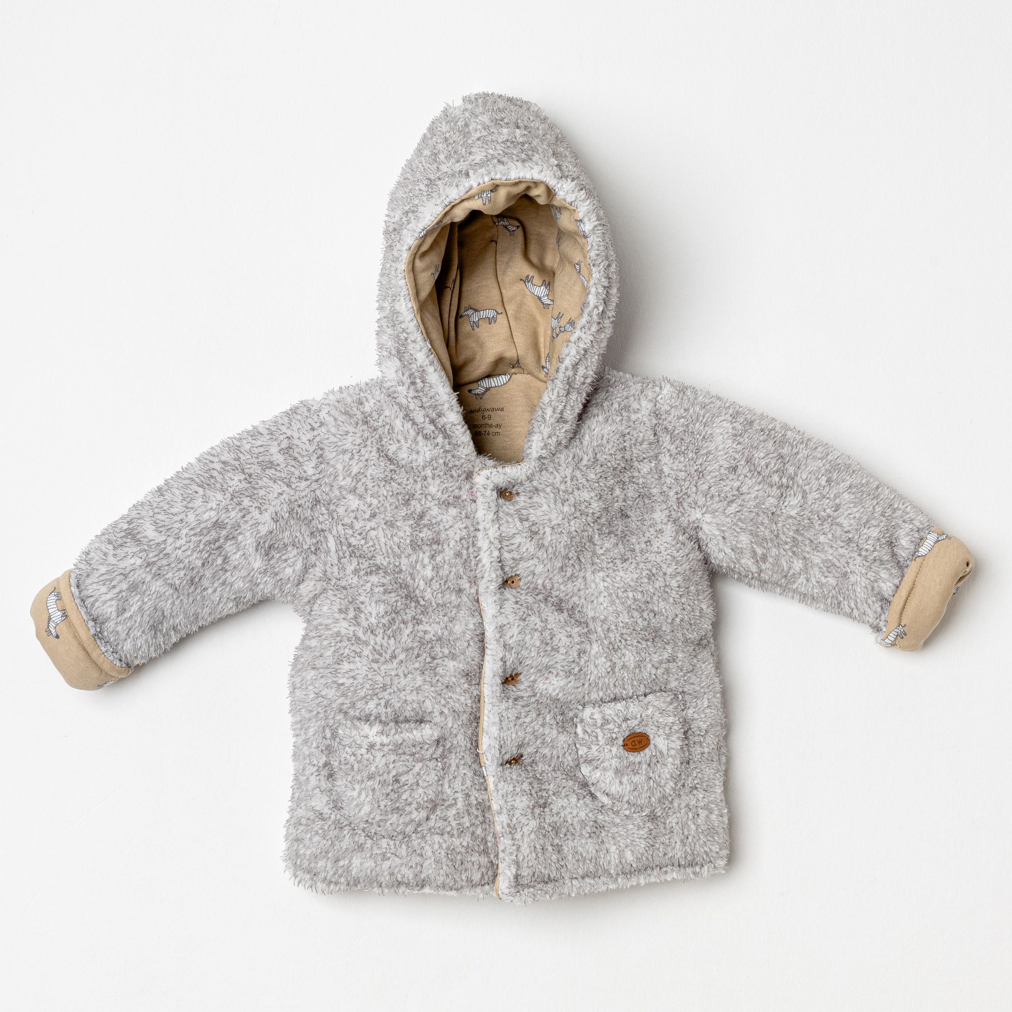Bebek Mont Coat Welsoft Little Zebra